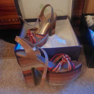 Madden Girl "Sanctuary" Block Heels 8